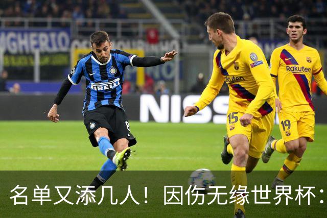 名单又添几人！因伤无缘世界杯：廷伯、巴列尔迪，卡尔、韦斯利..
