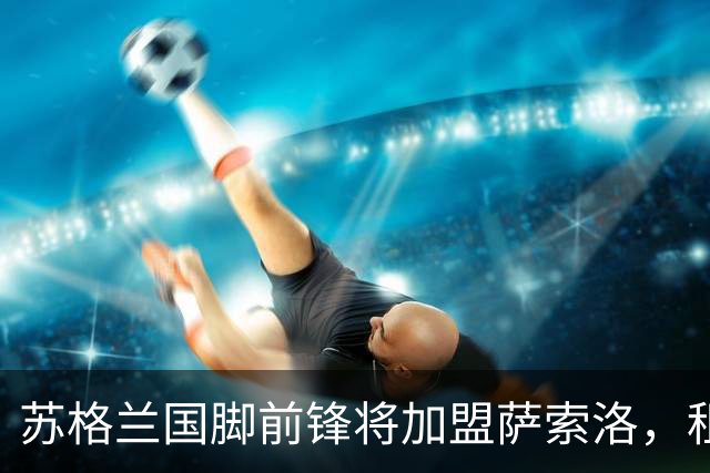 苏格兰国脚前锋将加盟萨索洛，租借加1000万欧元买断