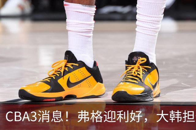 CBA3消息！弗格迎利好，大韩担任辽篮副总，张镇麟喜获2400万合同